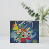 Carte Postale Kandinsky - Peinture Bleue (Debout devant)