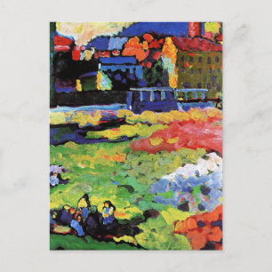 Carte Postale Kandinsky - peinture de Munich-Schwabing