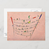 Carte Postale Kandinsky - Petits Accents (Devant / Derrière)