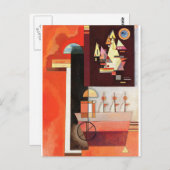 Carte Postale Kandinsky - Photo dans l'image (Devant / Derrière)