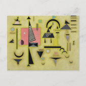 Carte Postale Kandinsky - Rose décisive, célèbre peinture, (Devant)