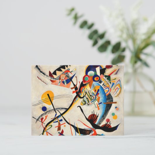 Carte Postale Kandinsky - Segment bleu (Debout devant)