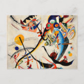 Carte Postale Kandinsky - Segment bleu (Devant)