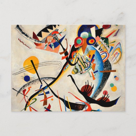 Carte Postale Kandinsky - Segment bleu (Devant)