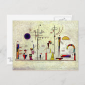 Carte Postale Kandinsky - Sérieux Amusants (Devant / Derrière)