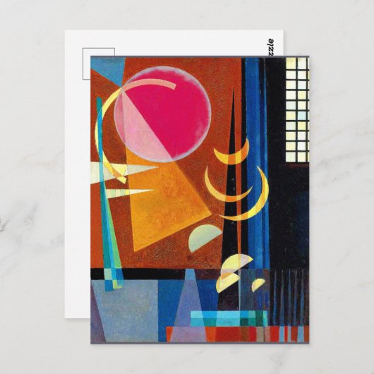 Carte Postale Kandinsky - Sharp Quiet (Devant / Derrière)
