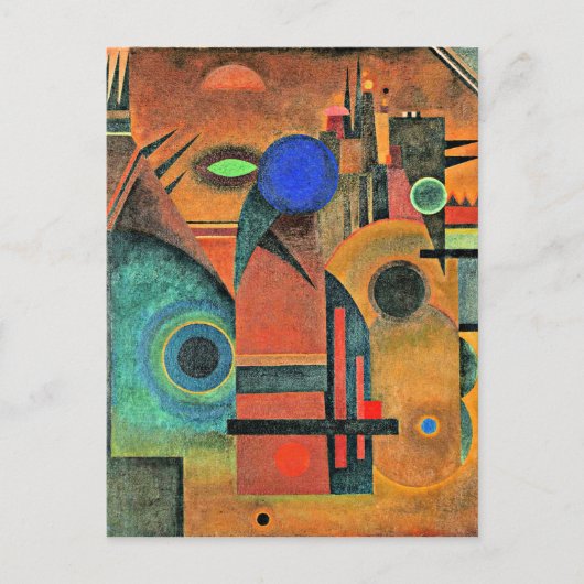 Carte Postale Kandinsky - Silence Brown (Devant)