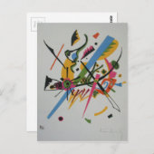 Carte Postale Kandinsky Small Worlds (Devant / Derrière)