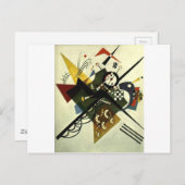 Carte Postale Kandinsky Sur White II (Devant / Derrière)