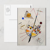 Carte Postale Kandinsky - Tension délicate (Devant / Derrière)
