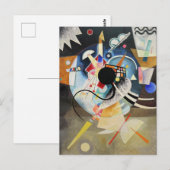 Carte Postale Kandinsky - Un Centre (Devant / Derrière)