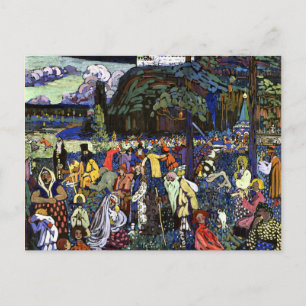 Carte Postale Kandinsky - Vie colorée