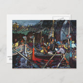 Carte Postale Kandinsky - Volga Song (Devant / Derrière)