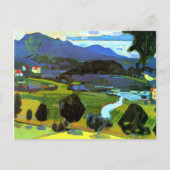 Carte Postale Kandinsky - Vue sur le Staffelsee (Devant)