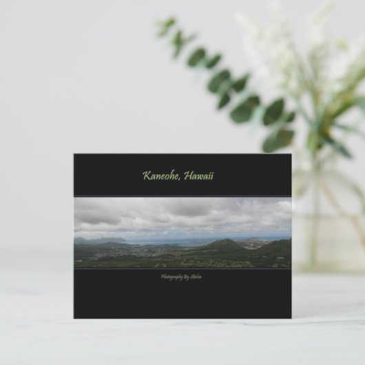 Carte Postale Kaneohe, Hawaï (Debout devant)