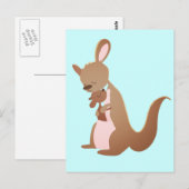 Carte Postale Kanga Love (Devant / Derrière)
