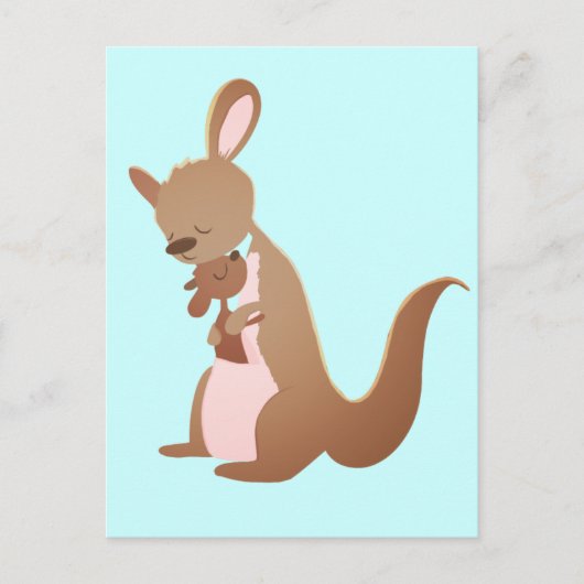 Carte Postale Kanga Love (Devant)