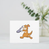 Carte Postale Kangaroo as Cook (Debout devant)