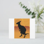 Carte Postale Kangaroo Outback (Debout devant)