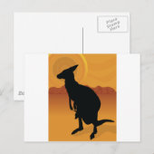 Carte Postale Kangaroo Outback (Devant / Derrière)