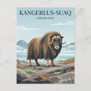 Carte Postale Kangerlussuaq Groenland
