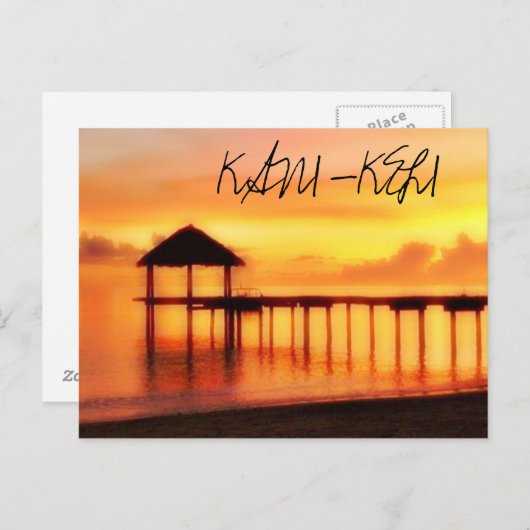 CARTE POSTALE KANI-KELI (Devant / Derrière)