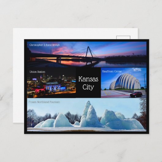 Carte Postale Kansas (Devant / Derrière)