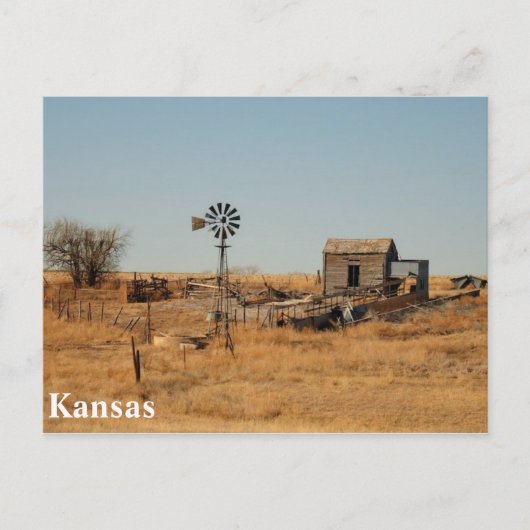 Carte Postale Kansas (Devant)