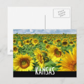 CARTE POSTALE KANSAS (Devant / Derrière)