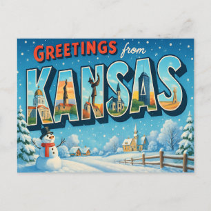 Carte postale KANSAS