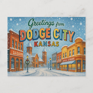 Carte postale KANSAS