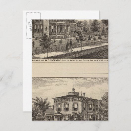 Carte Postale Kansas (Devant / Derrière)