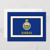 Carte Postale Kansas (Devant / Derrière)