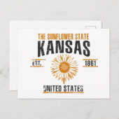 Carte Postale Kansas (Devant / Derrière)