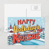 Carte postale KANSAS (Devant / Derrière)