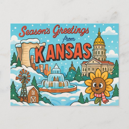 Carte postale KANSAS (Devant)
