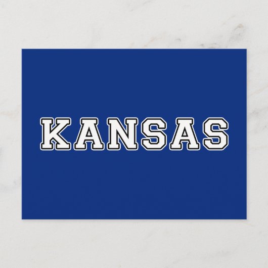 Carte Postale Kansas (Devant)