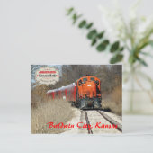 Carte Postale Kansas Belle - Moteur 142 (Debout devant)