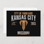 Carte Postale Kansas City (Devant / Derrière)
