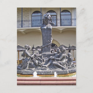 Carte Postale Kansas City, fontaine de la Plaza Missouri