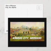 Carte Postale Kansas City, Missouri (Devant / Derrière)
