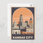 Carte Postale Kansas City, Missouri (Devant / Derrière)