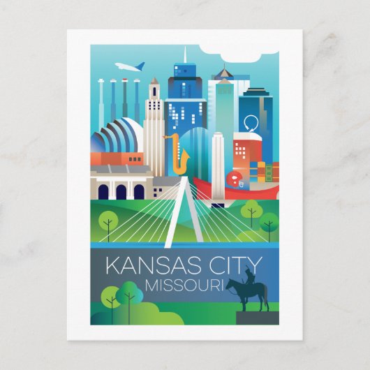 Carte postale Kansas City, Missouri (Devant)