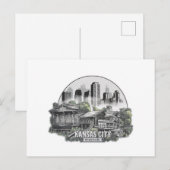 Carte Postale Kansas City Missouri États-Unis (Devant / Derrière)