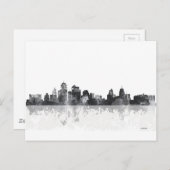 CARTE POSTALE KANSAS CITY, MISSOURI SKYLINE (Devant / Derrière)