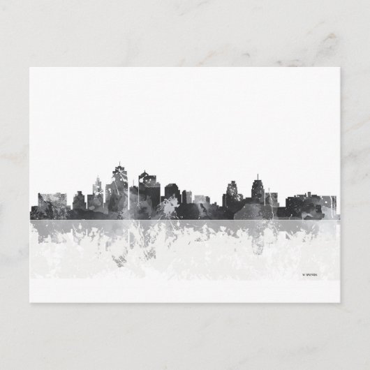 CARTE POSTALE KANSAS CITY, MISSOURI SKYLINE (Devant)