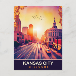 Carte Postale Kansas City, Missouri, Voyage 