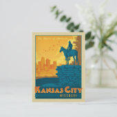 Carte Postale Kansas City, MO (Debout devant)