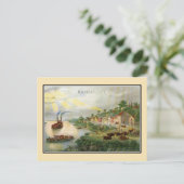 Carte Postale Kansas City MO 1850 (constituée en ville) (Debout devant)