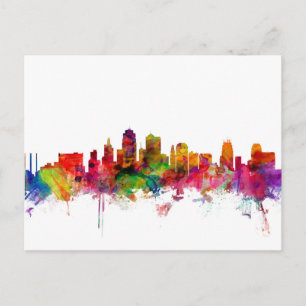 Carte Postale Kansas City Skyline